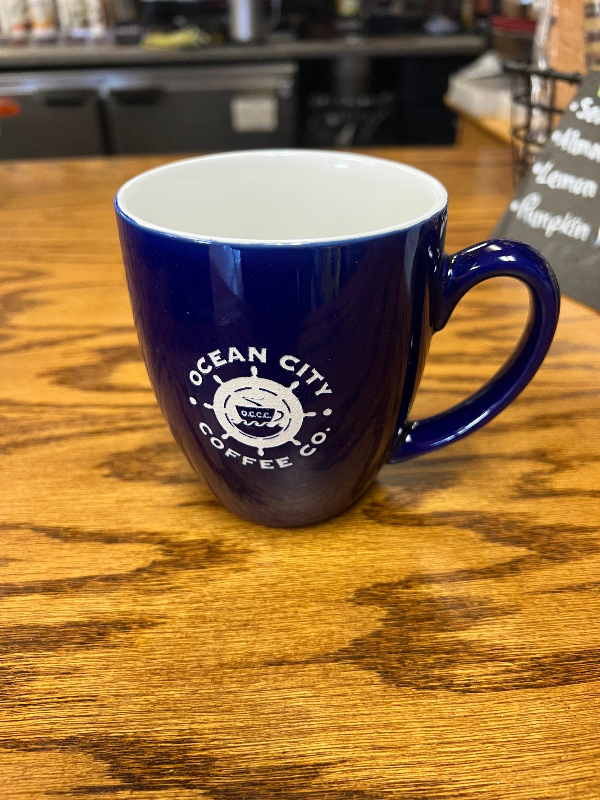 Etched Ceramic Mug – Ocean City Coffee Company