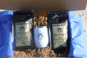 Small Coffee Gift Box, (1) 12 Tumbler & 2 Lbs of Coffee